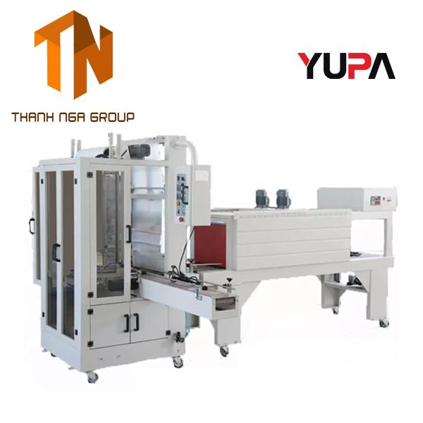 Máy co màng PVC chai nước tự động YUPA-B6540