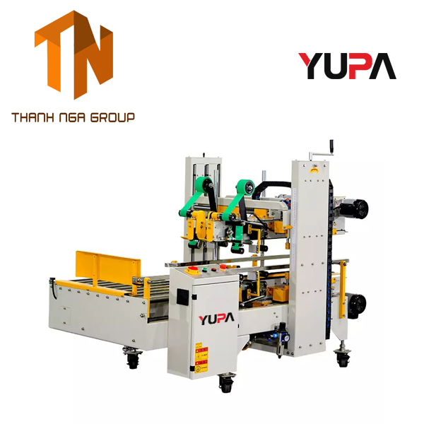 Máy dán băng keo thùng carton 4 cạnh tự động YUPA-P5050E