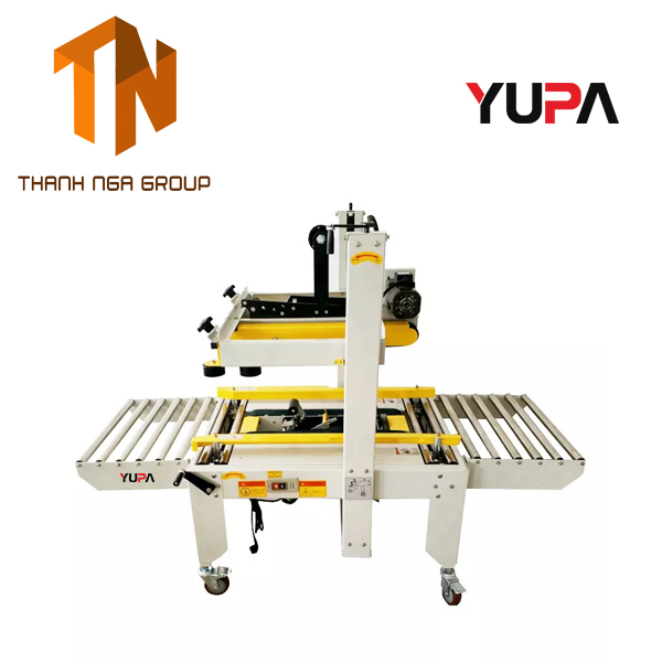 Máy dán băng keo thùng carton bán tự động YUPA-5050